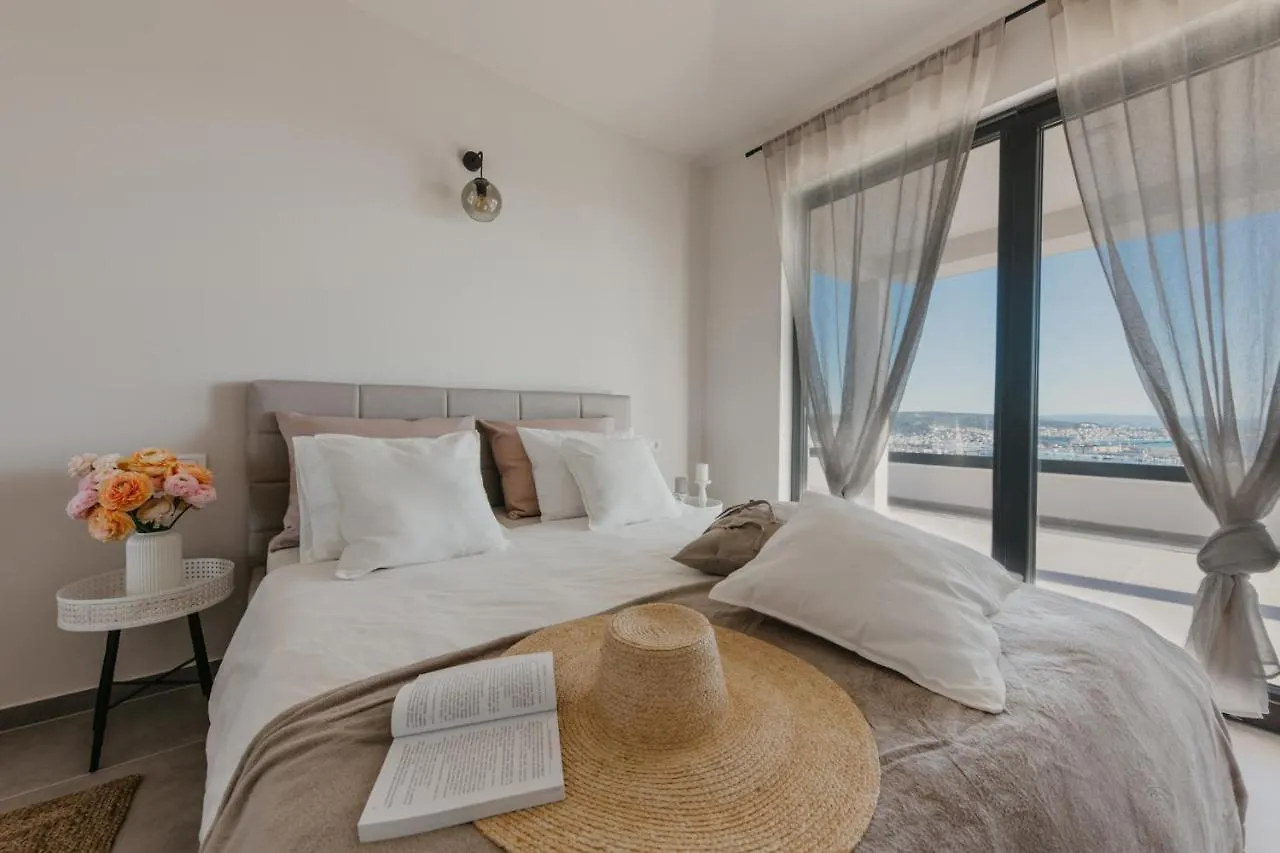 Lux Villa Core With Amazing View And Heated Pool Trogir 0*,  Croatia