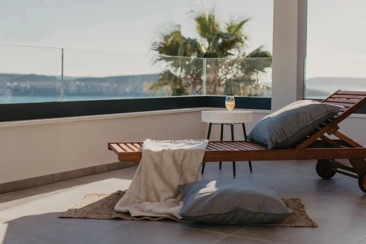 Lux Villa Core With Amazing View And Heated Pool Trogir 0*,